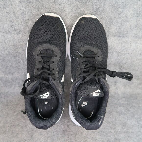 Nike Shoes Womens 9.5 Athletic Trainers Tanjun Sneakers Running Lifestyle Black - Picture 6 of 12